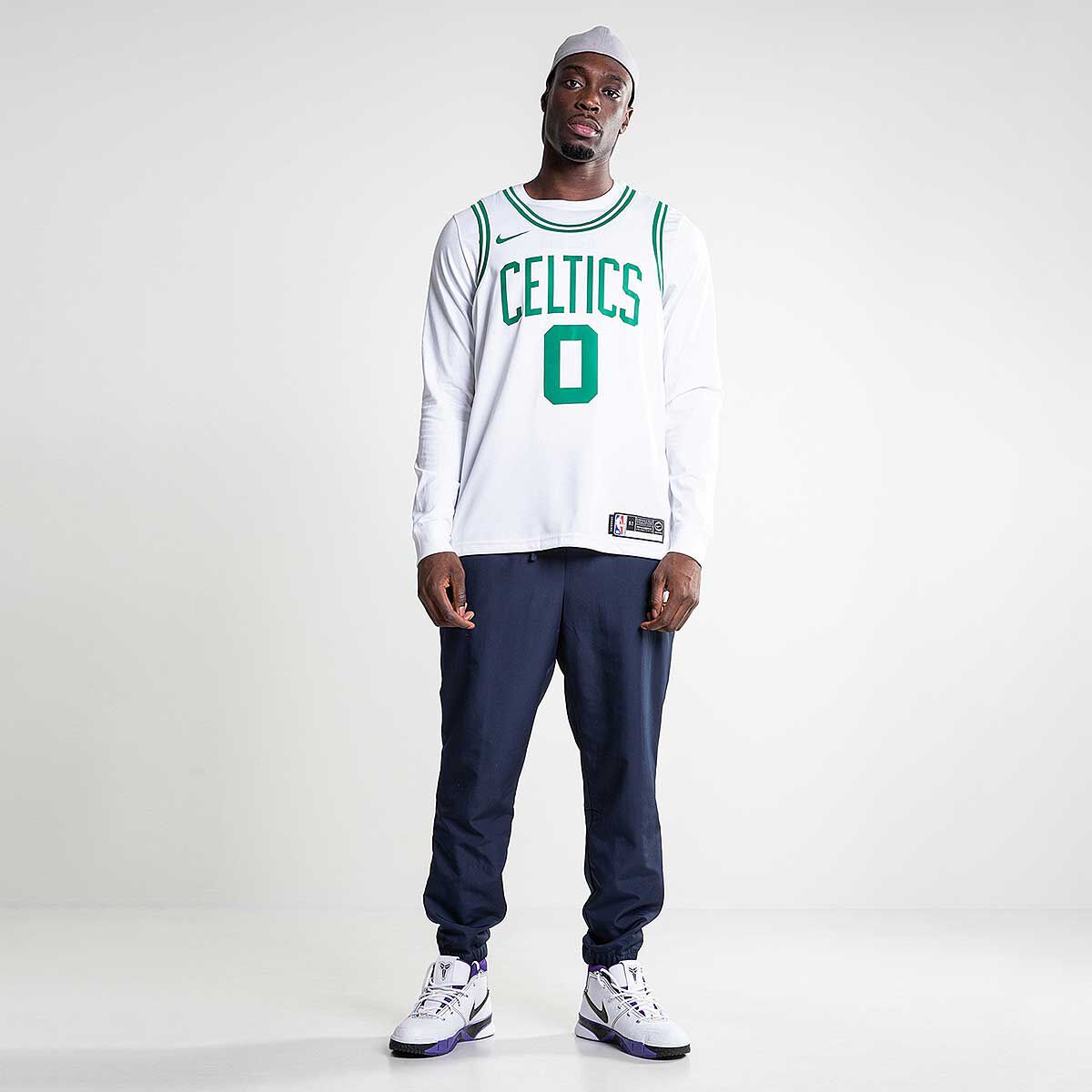 Jayson Tatum Boston Celtics Autographed Fanatics Authentic Player-Worn  Black and Cream Jordan Shoes from the 2022-23 NBA Season